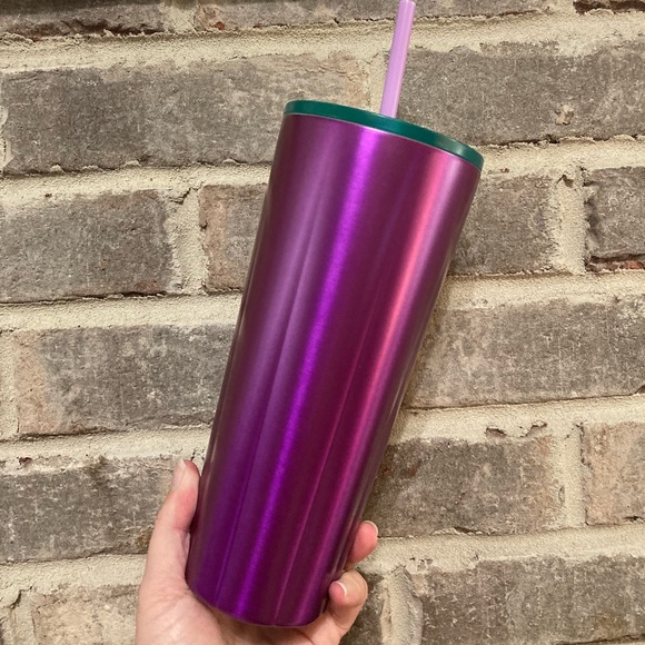 ✨Starbucks Spring Purple Puffy Stainless Steel 24oz Cup - Picture 2 of 6